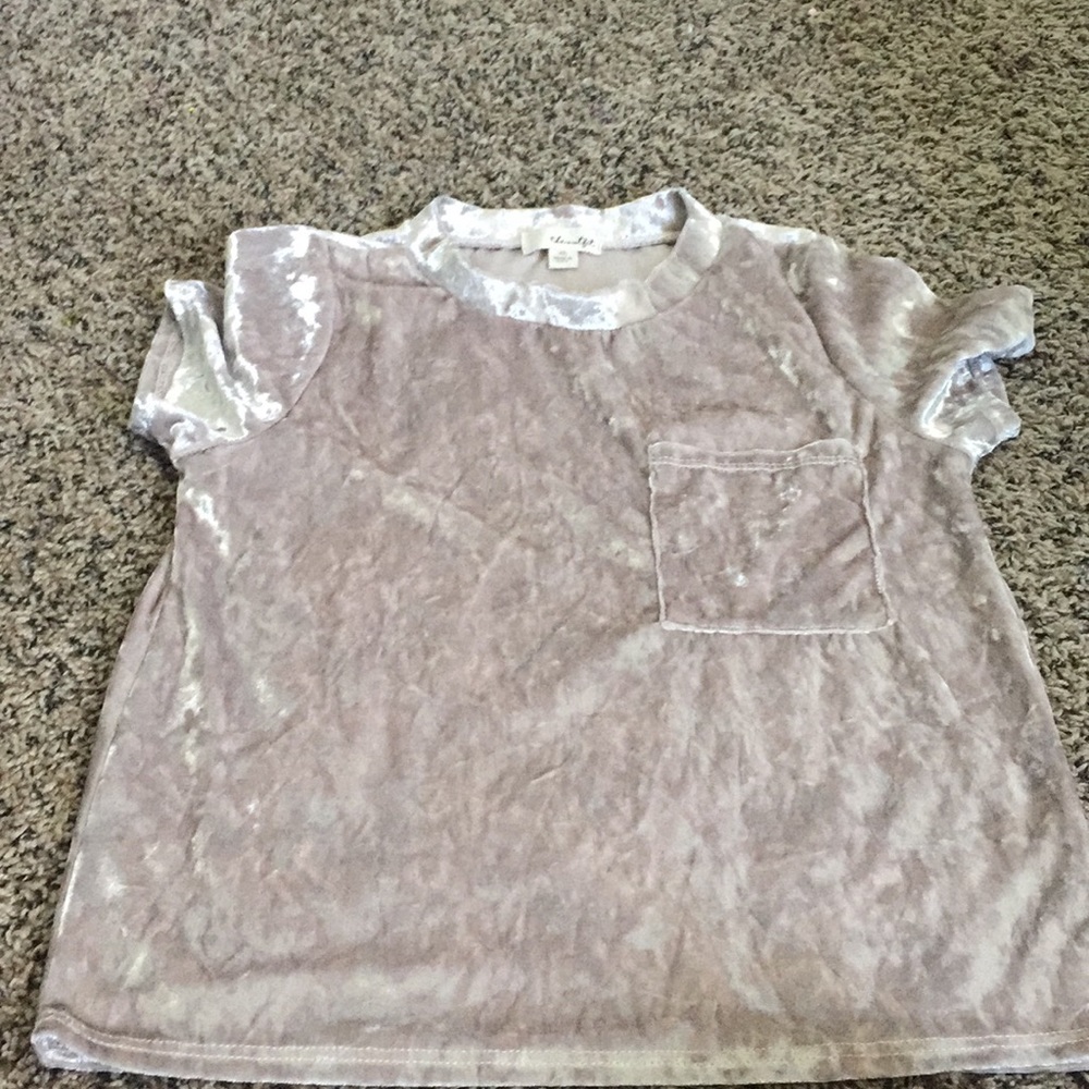 Velvet shirt